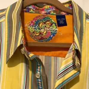 Robert Graham mens button down shirt